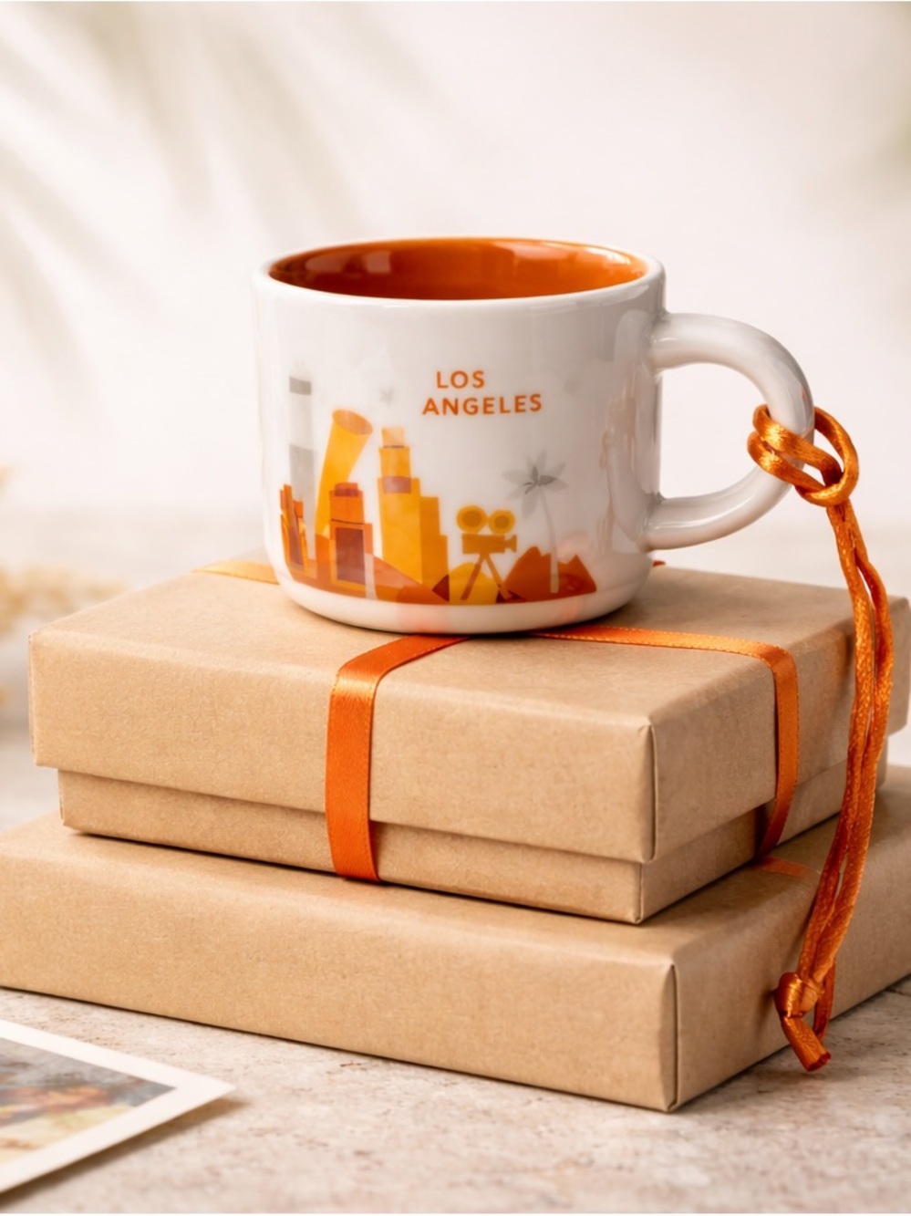 Los Angeles Orange Ceramic Coffee Mug - Home Dining